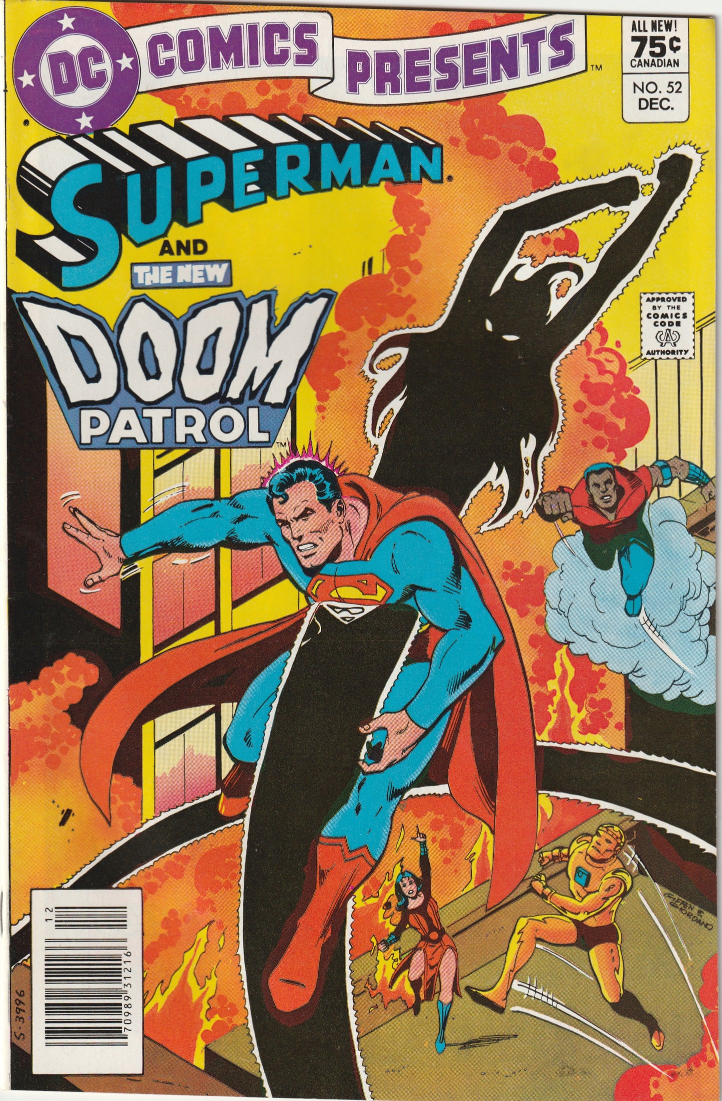 DC Comics Presents #52 (1982) - Doom Patrol, 1st Appearance of Ambush Bug, Canadian Price Variant