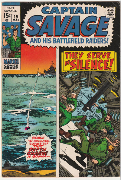 Capt. Savage and His Leatherneck Raiders #19 (1970) - Final issue
