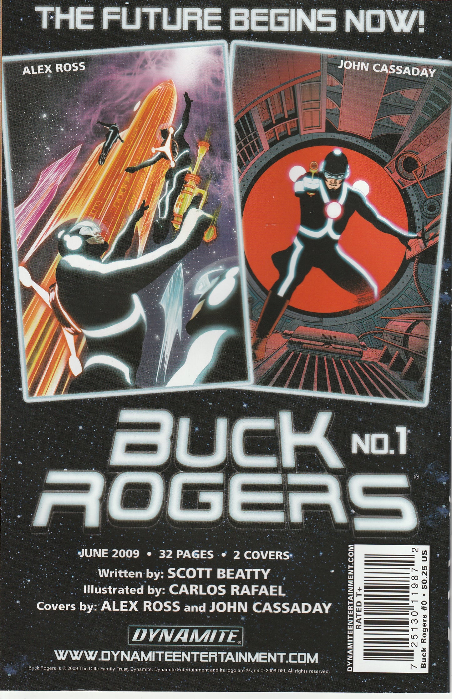 Buck Rogers #0 (2009) - Alex Ross cover