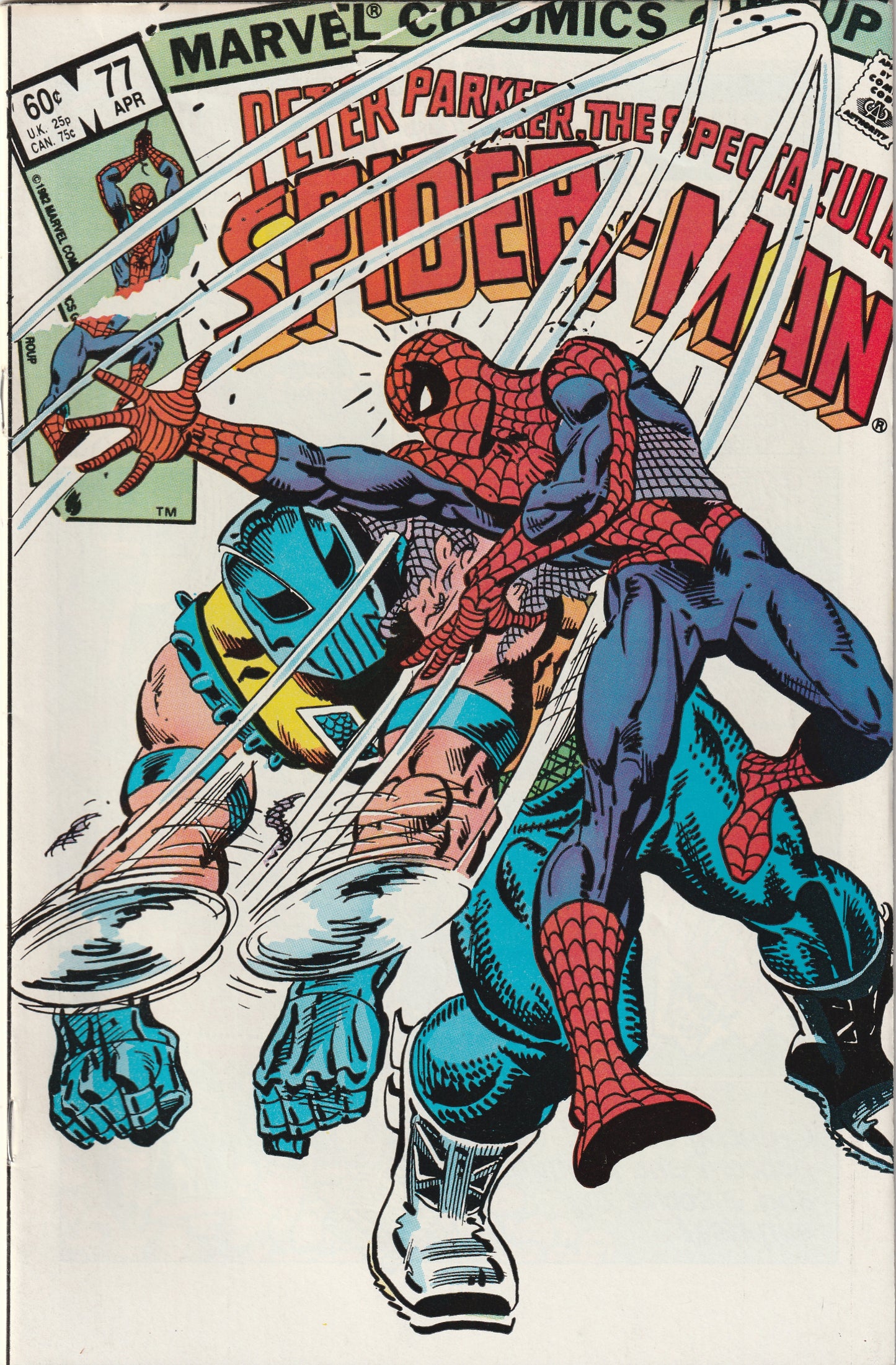 Peter Parker The Spectacular Spider-Man #77 (1983) - Gladiator (Melvin Potter) Appearance