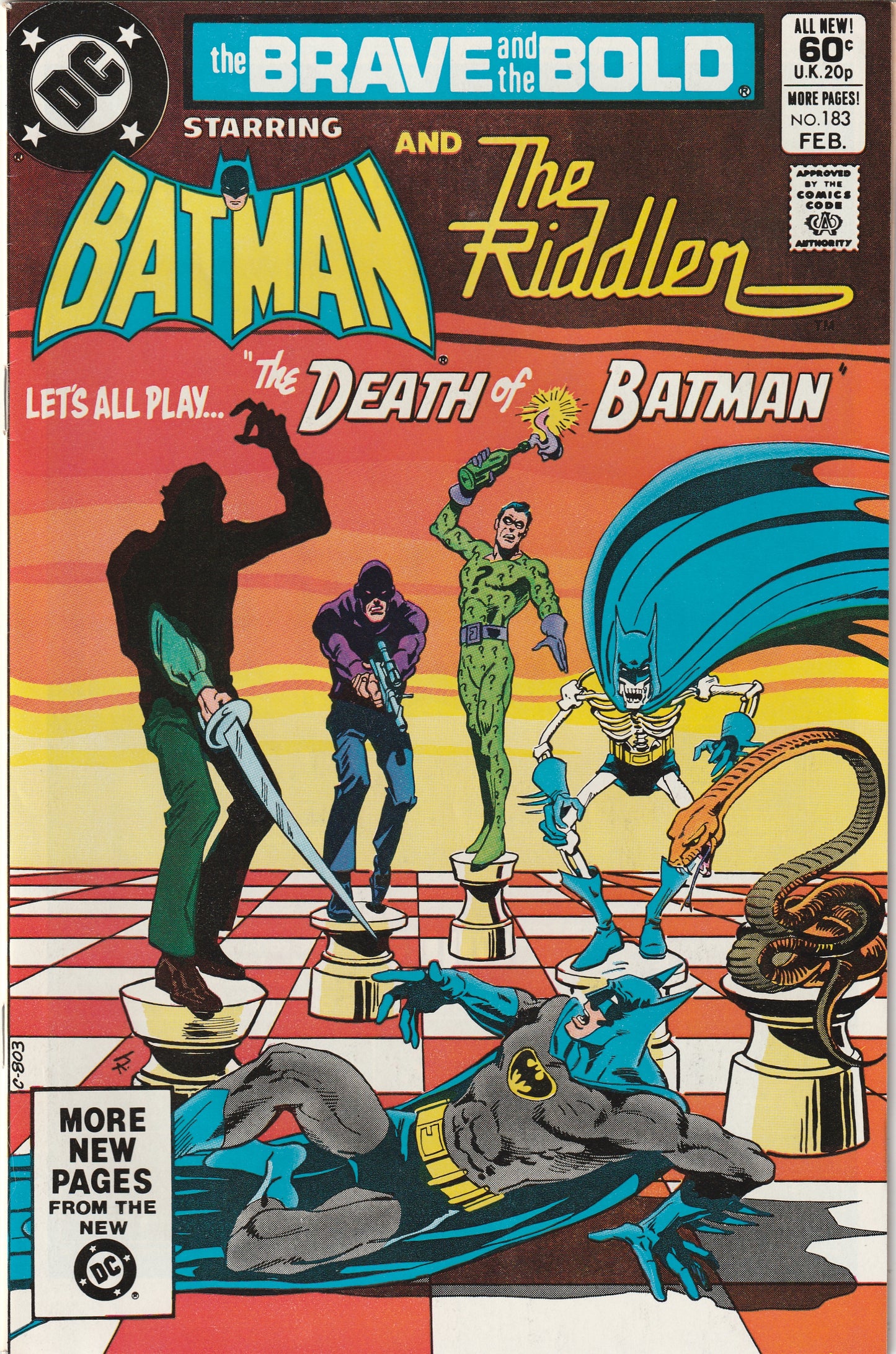 Brave and the Bold #183 (1982) - Batman & The Riddler