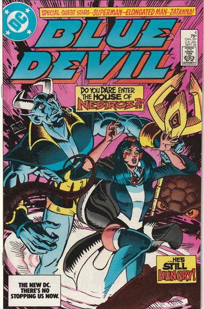Blue Devil #4 (1984) - Origin of Nebiros