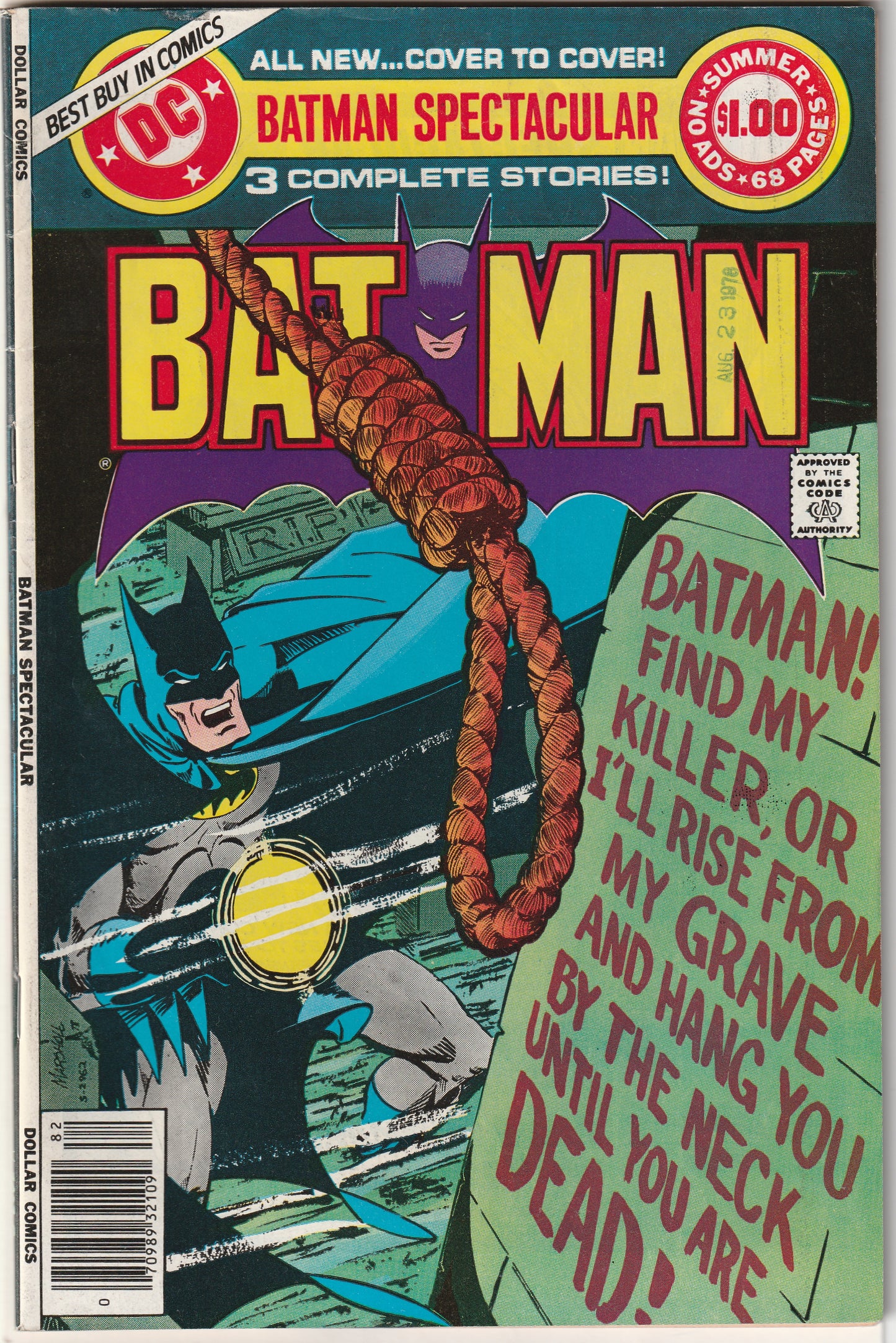 Batman Spectacular - DC Special Series Vol 2 #15 (Summer 1978)