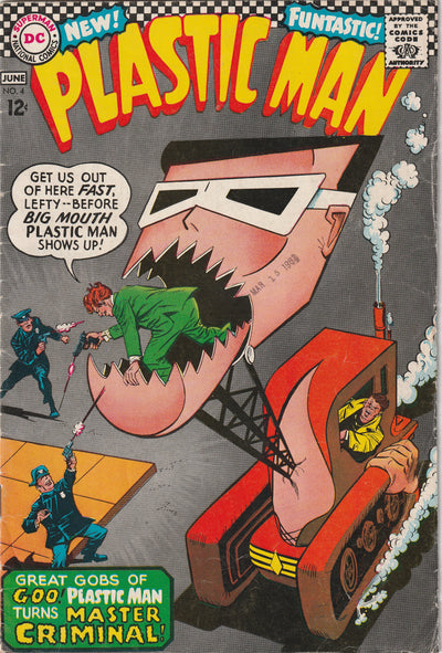 Plastic Man #4 (1967) - Carmine Infantino cover