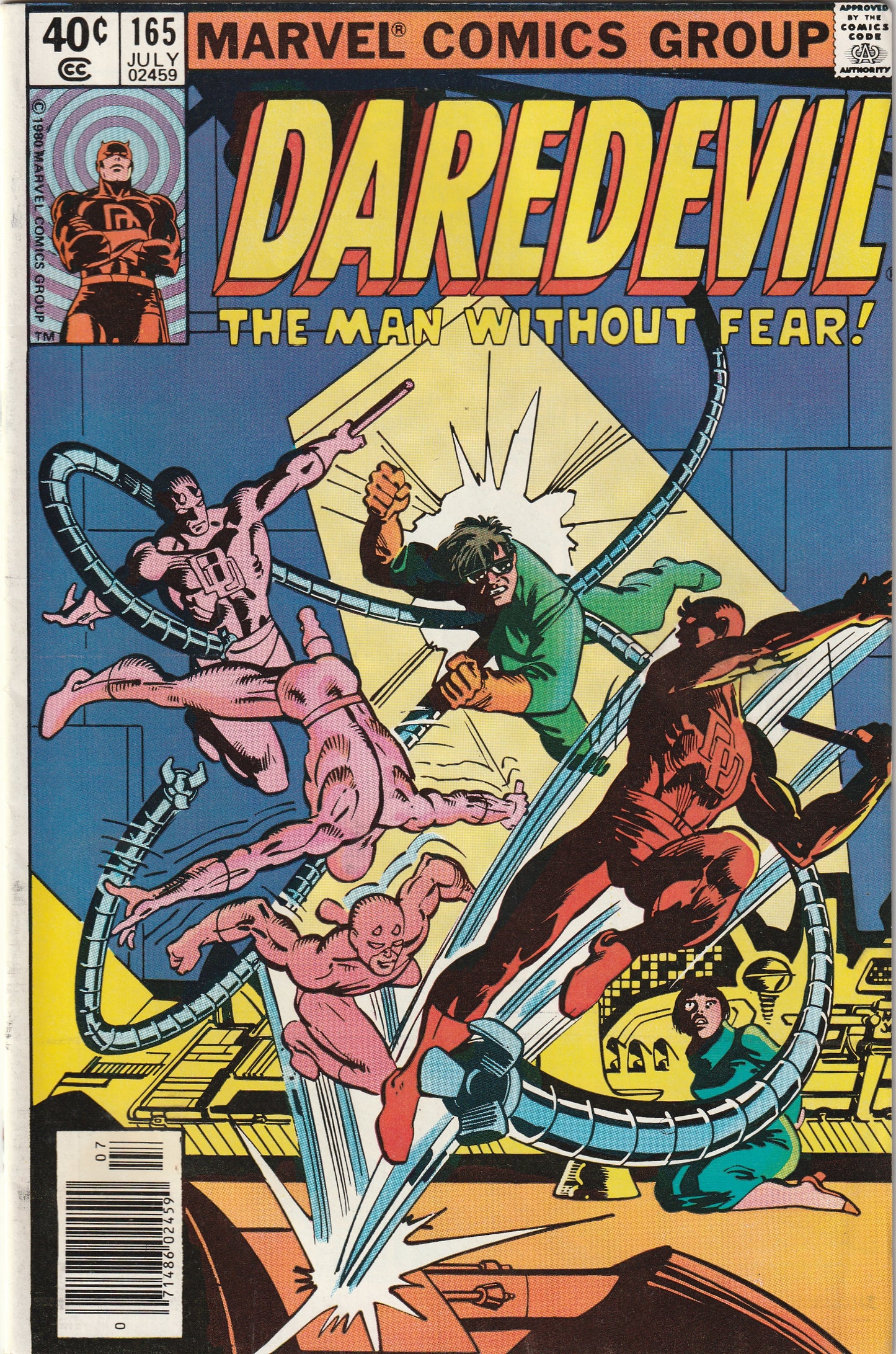 Daredevil #165 (1980) - 1st Frank Miller on Daredevil