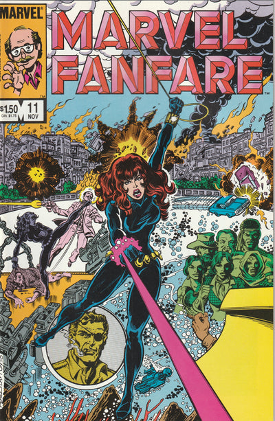 Marvel Fanfare #11 (1983) - George Perez cover