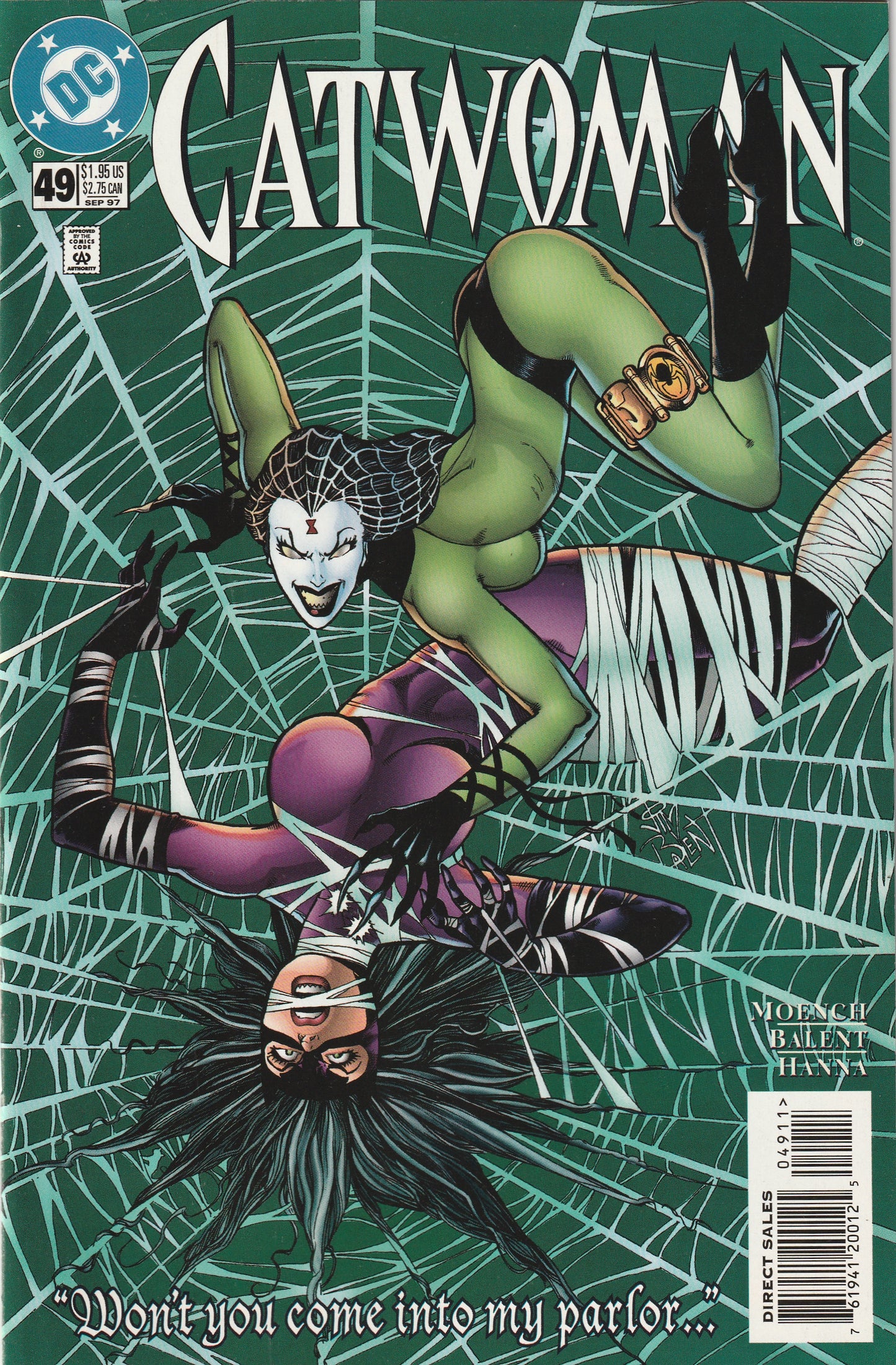 Catwoman #49 (1997) - Doug Moench, Jim Balent