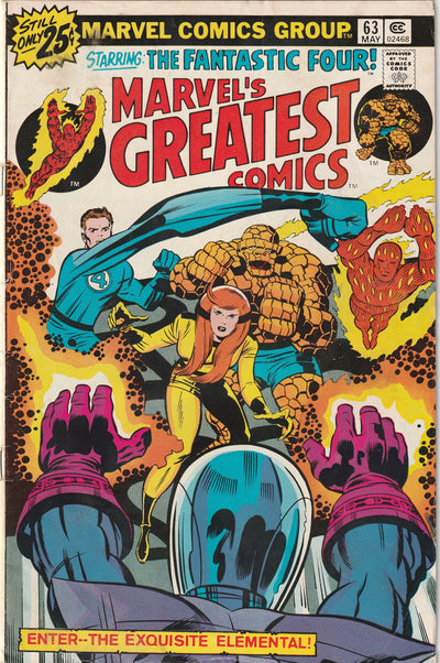 Marvel's Greatest Comics #63 (1976) - The Exquisite Elemental