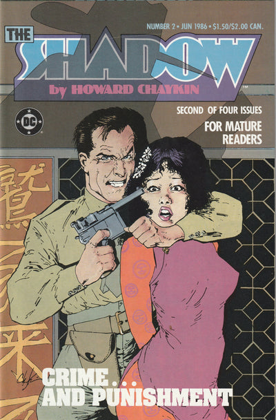 The Shadow (1986) - Complete 4 issue mini-series - Howard Chaykin