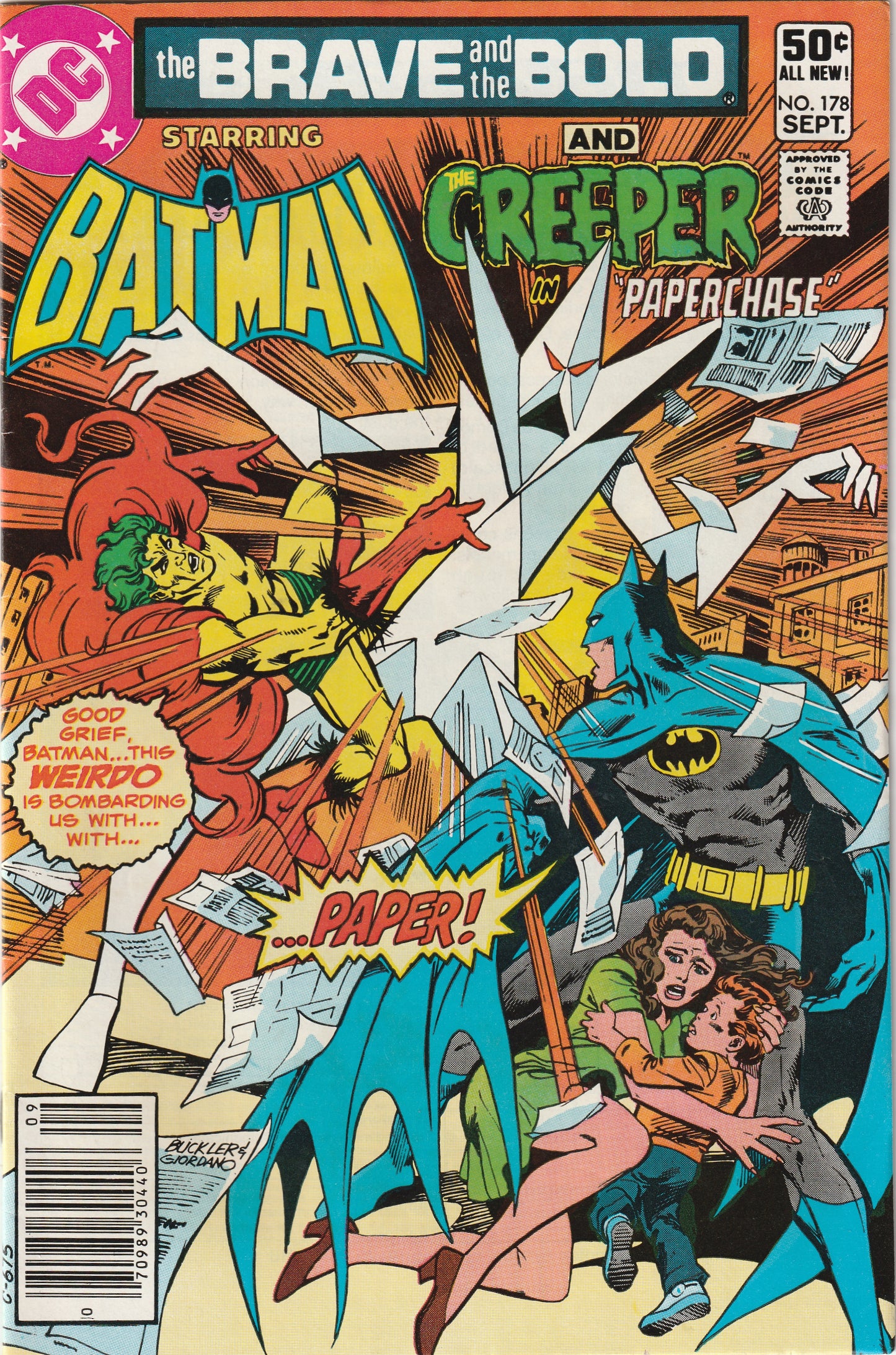 Brave and the Bold #178 (1981) - Batman & The Creeper