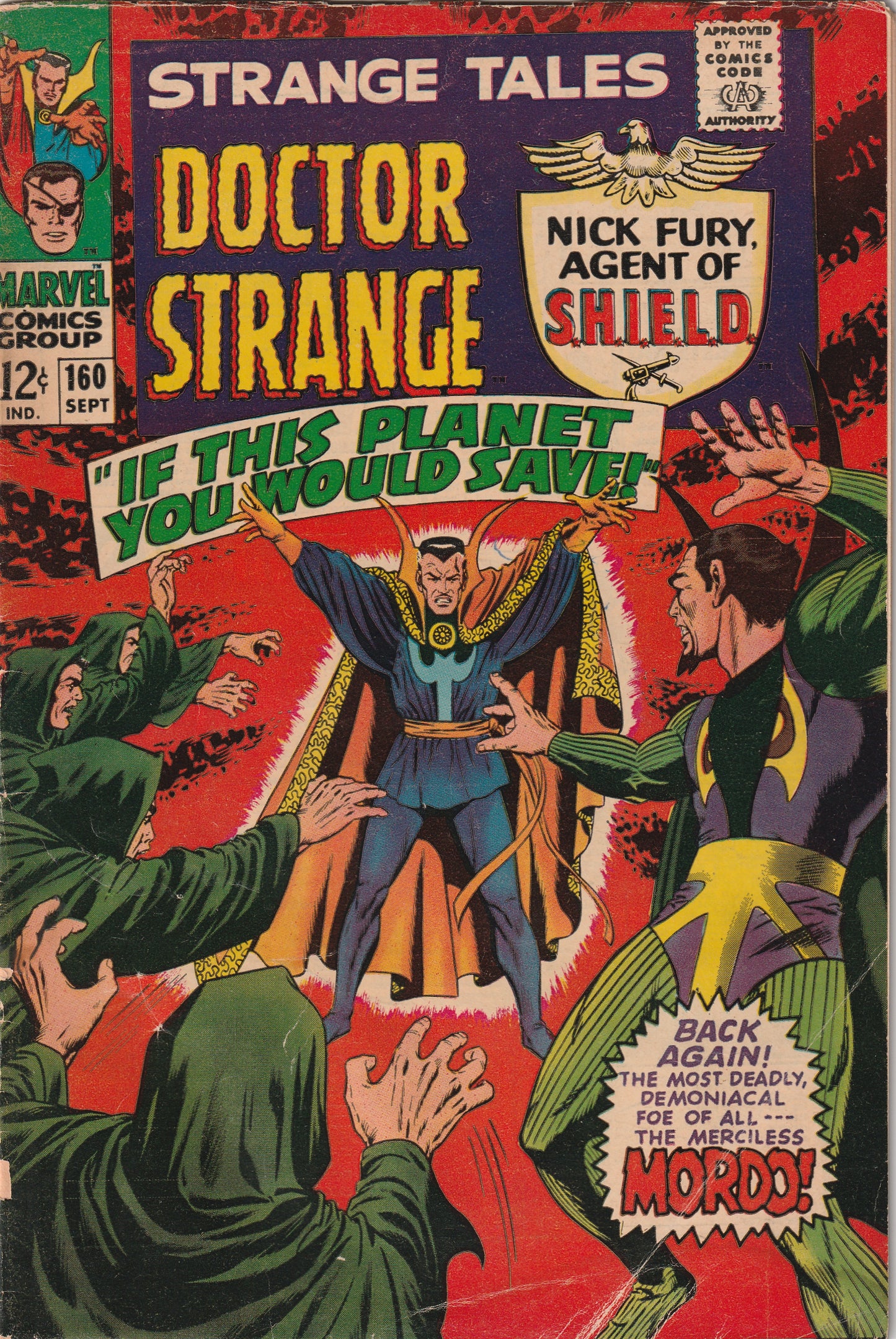 Strange Tales #160 (1967) - Steranko art/scripts