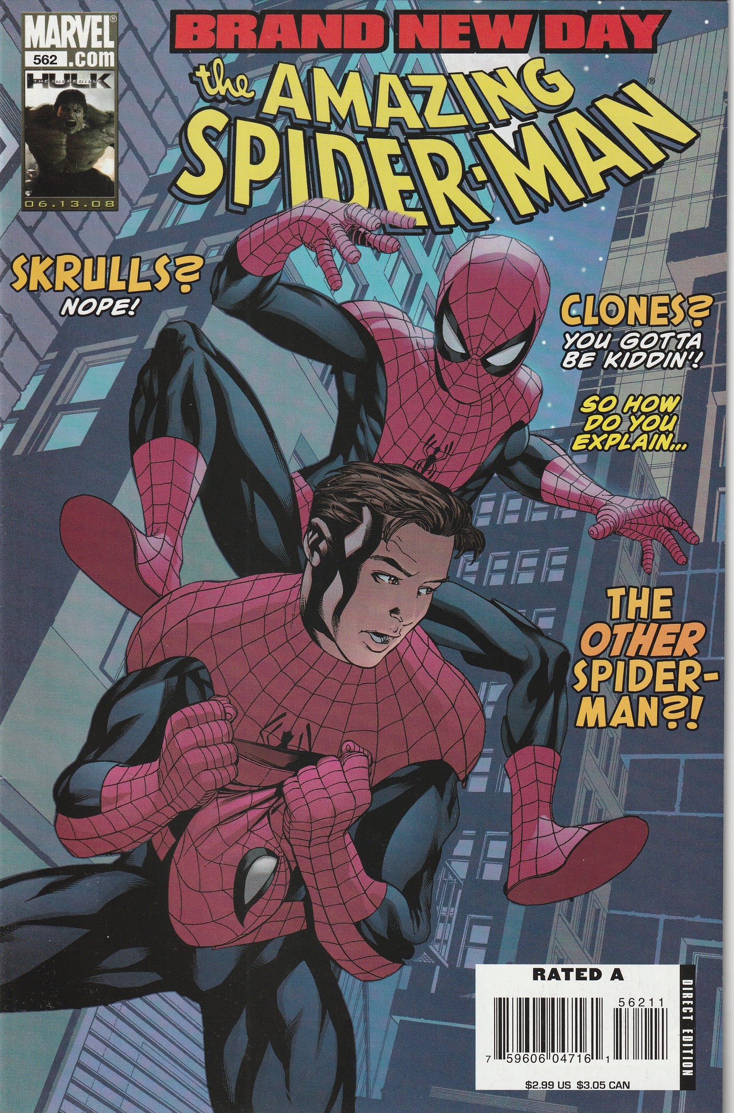 Amazing Spider-Man #562 (2008) Brand New Day
