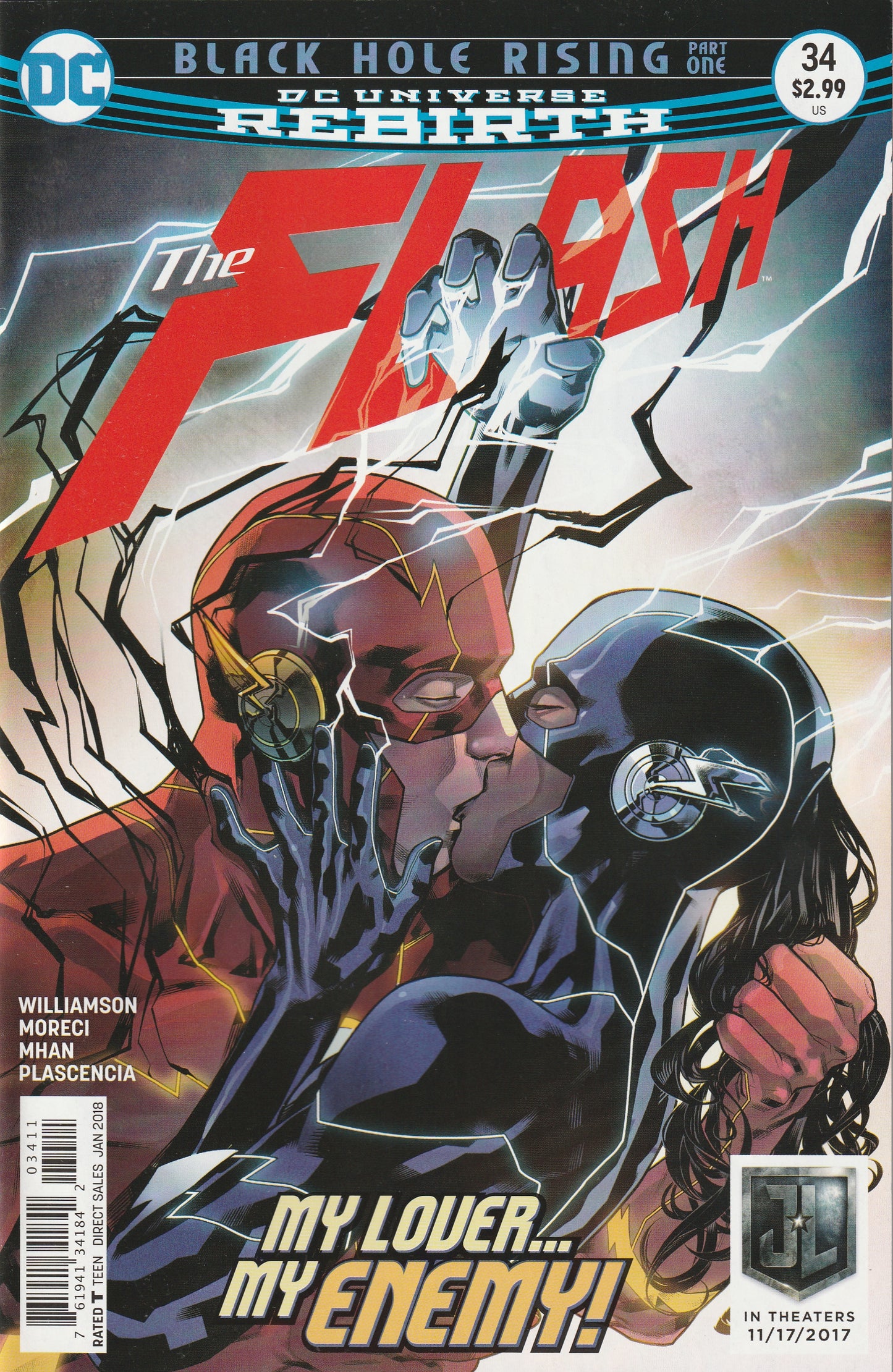 The Flash - Rebirth #34 (2018) - 1st Appearance of Fast Track, Meena Dhawan, as Negative Flash