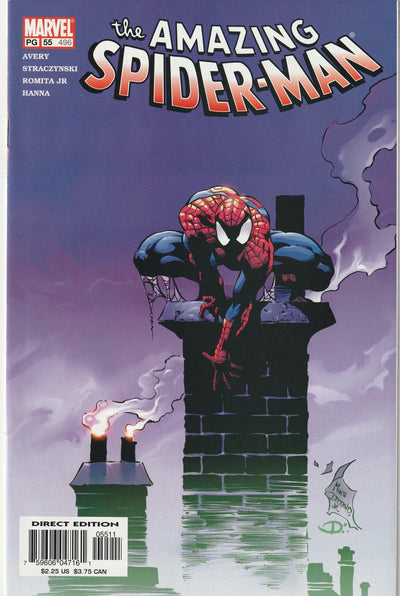 Amazing Spider-Man Vol 2 #55 (#496) (2003) - Ezekiel Appearance