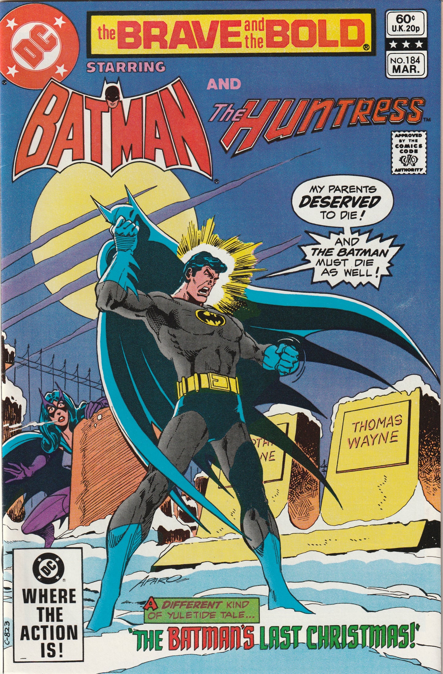 Brave and the Bold #184 (1982) - The Huntress & Earth II Batman
