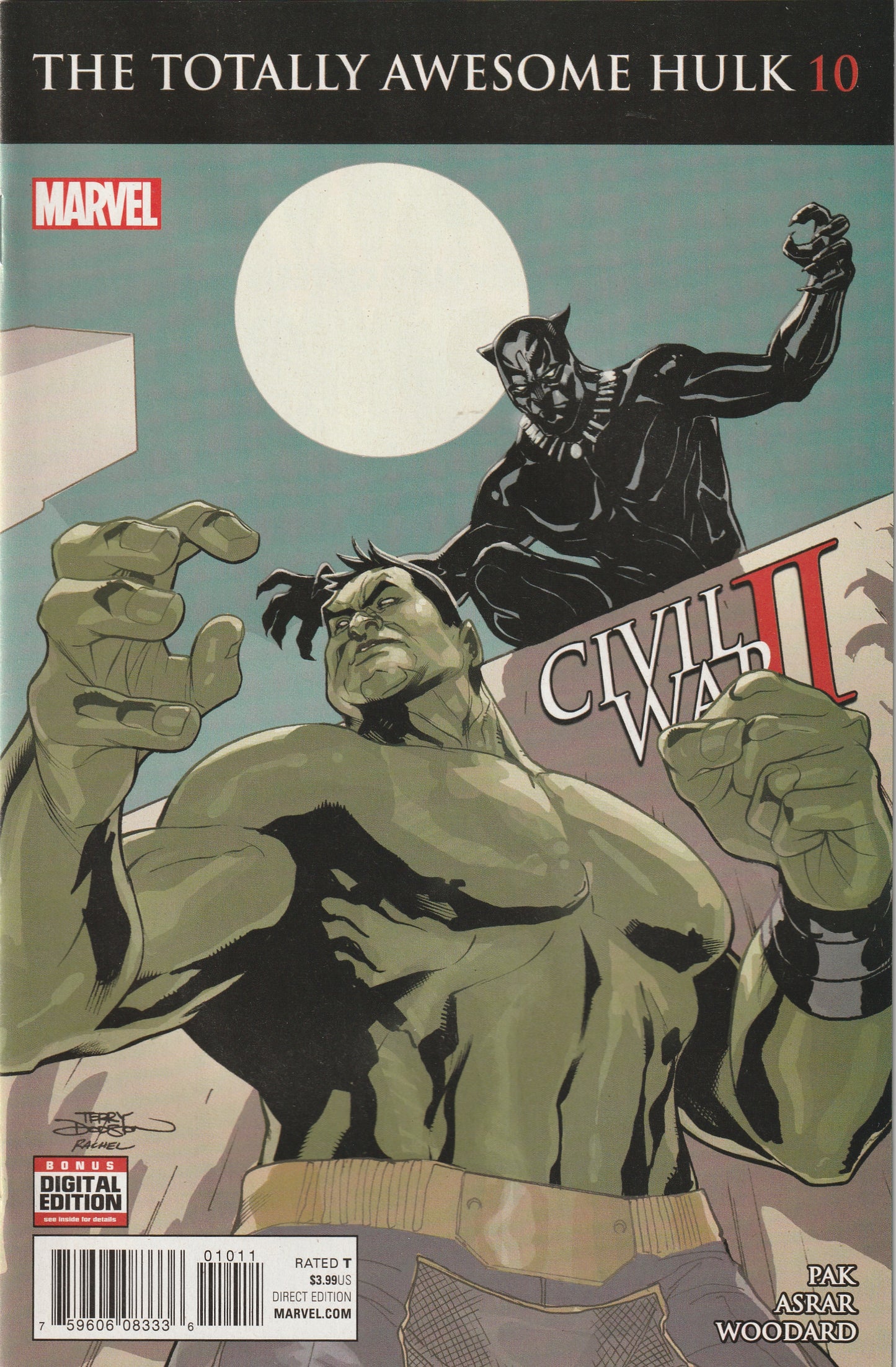 Totally Awesome Hulk #10 (2016) - Civil War II