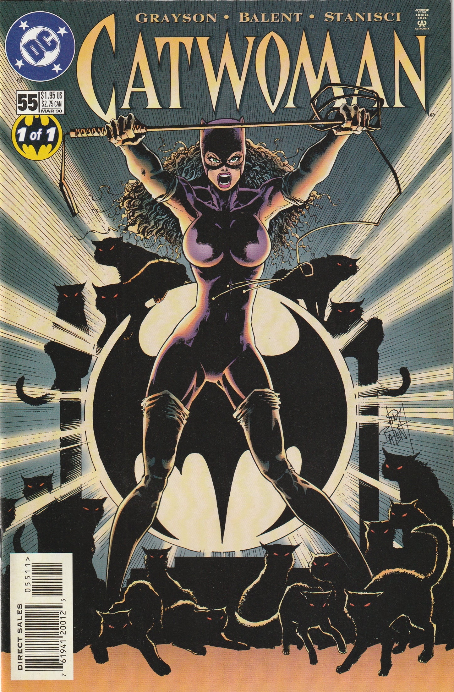 Catwoman #55 (1998) - Devin Grayson, Jim Balent