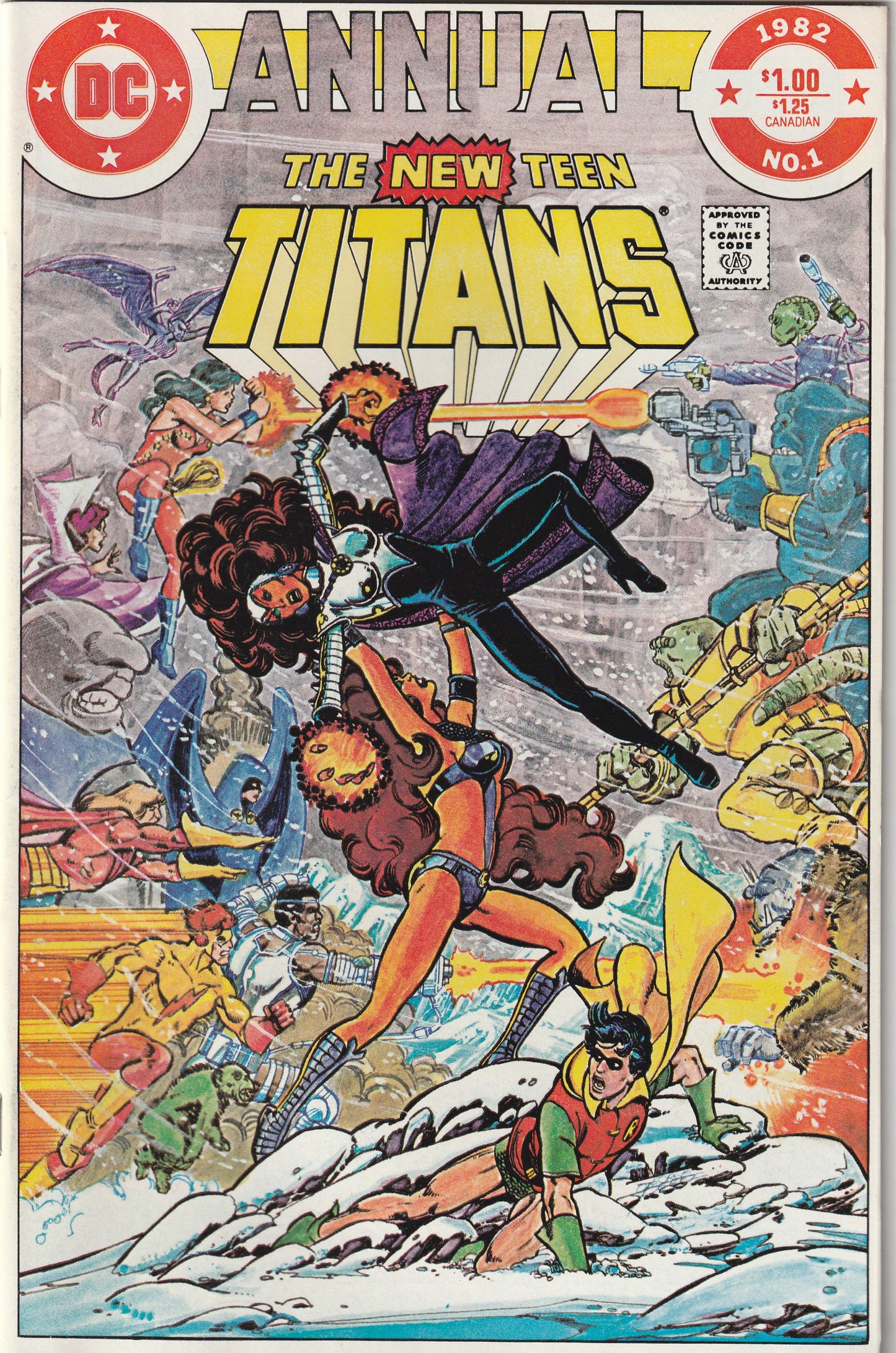 New Teen Titans Annual #1 (1982) - Omega Men appearance