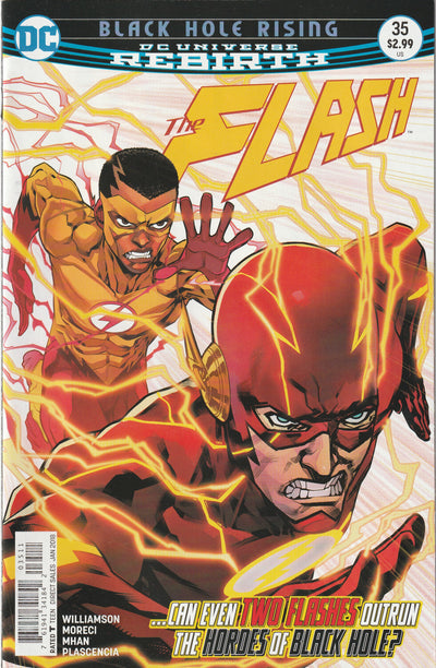 The Flash - Rebirth #35 (2018) - 1st Appearance of Raijin, God of Lightning