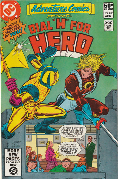 Adventure Comics #480 (1981) - Starring Dial H For Hero