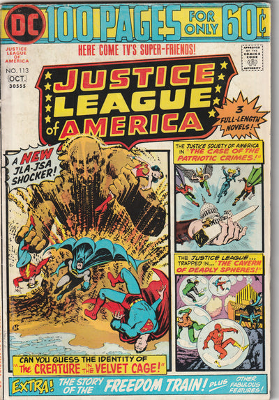 Justice League of America #113 (1974) - 100 Pages