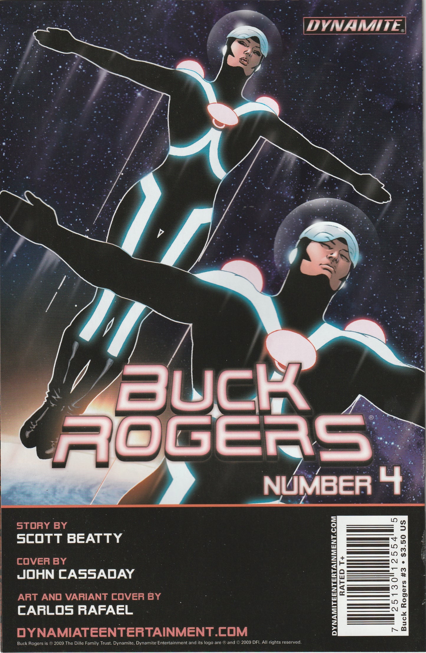 Buck Rogers #3 (2009) - John Cassaday Cover