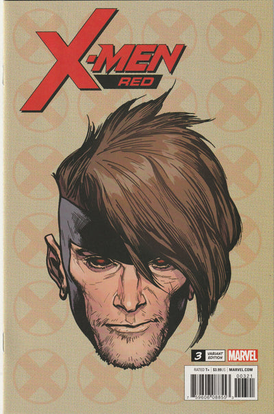 X-Men Red #3 (2018) - Travis Charest Headshot 1:10 Variant Cover