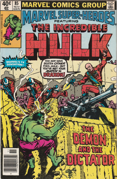 Marvel Super-Heroes #85 (1979) - Reprints Incredible Hulk 133