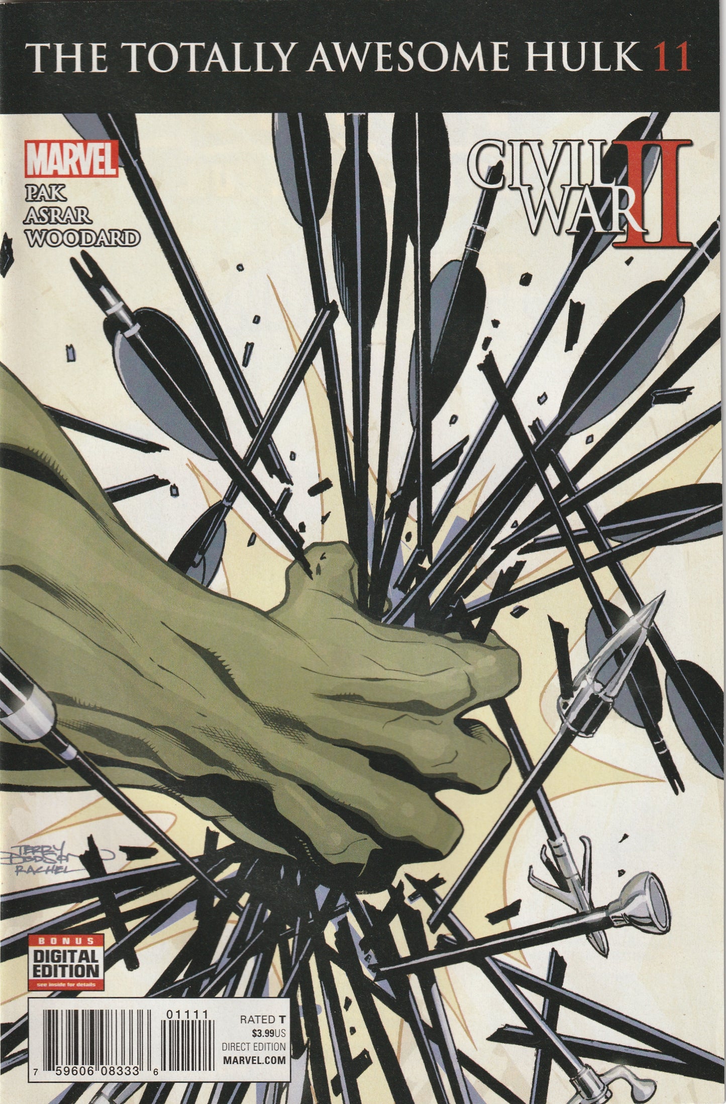 Totally Awesome Hulk #11 (2016) - Civil War II
