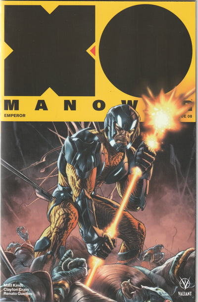 X-O Manowar #8 (2017) - Matt Kindt, Clayton Crain, Cover A