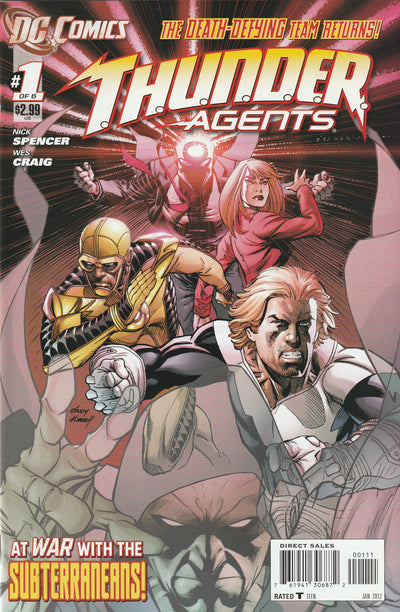 THUNDER Agents (2012) - Complete 6 issue mini-series