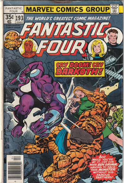 Fantastic Four #193 (1978) - Diablo & Darkoth appearance