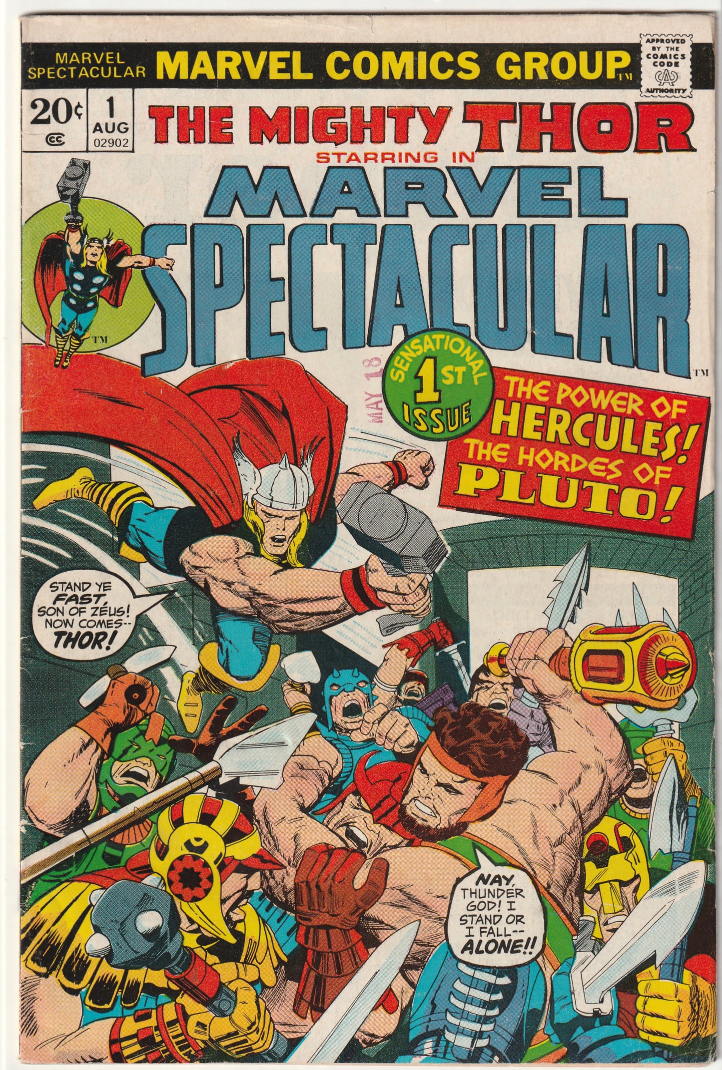 Marvel Spectacular #1 Starring The Mighty Thor (1973) - Stan Lee & Jack Kirby