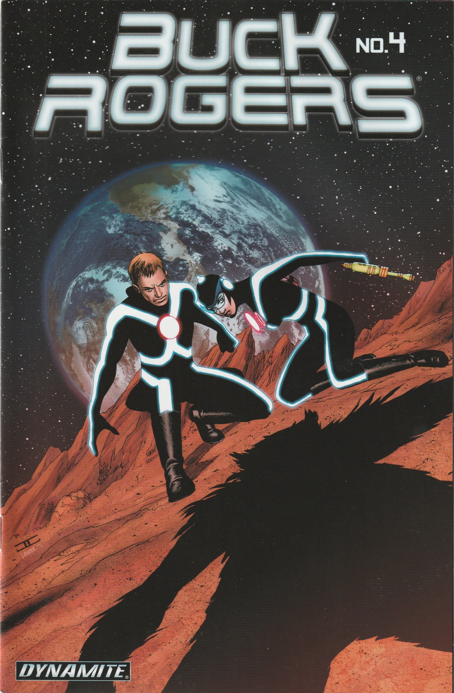 Buck Rogers #4 (2009) - John Cassaday Cover