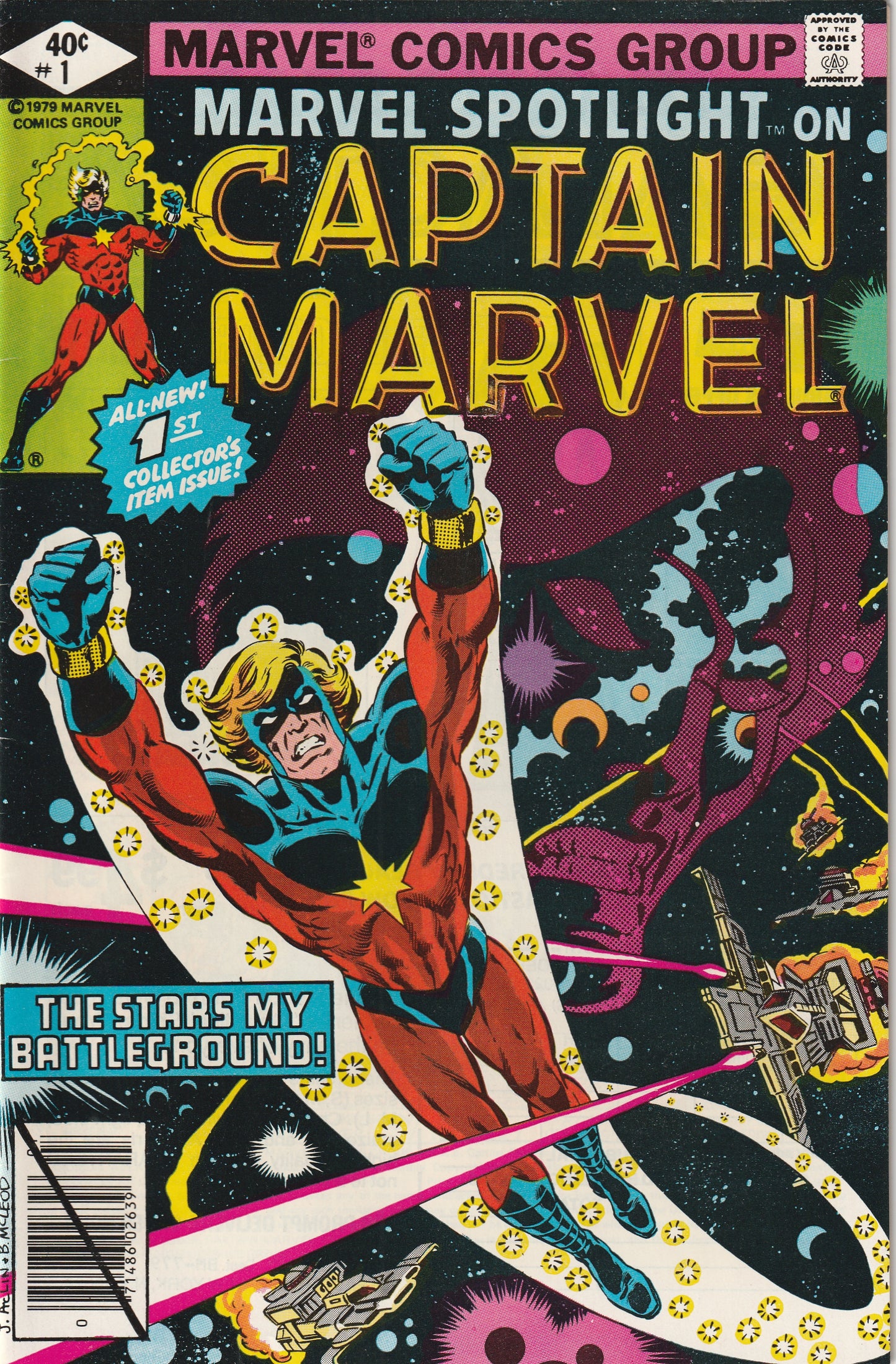 Marvel Spotlight Volume 2 #1 (1979) Captain Marvel