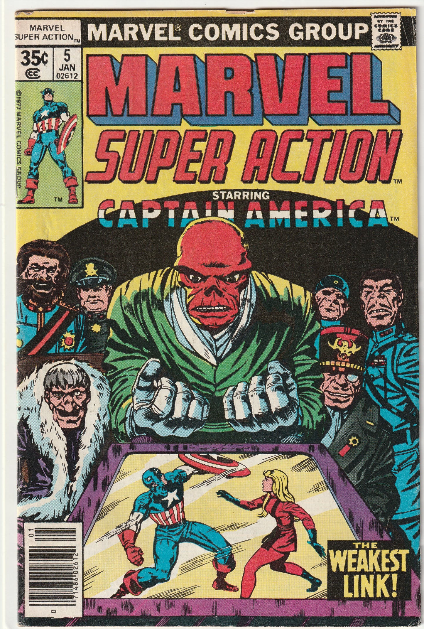 Marvel Super Action #5 (1978) Starring Captain America