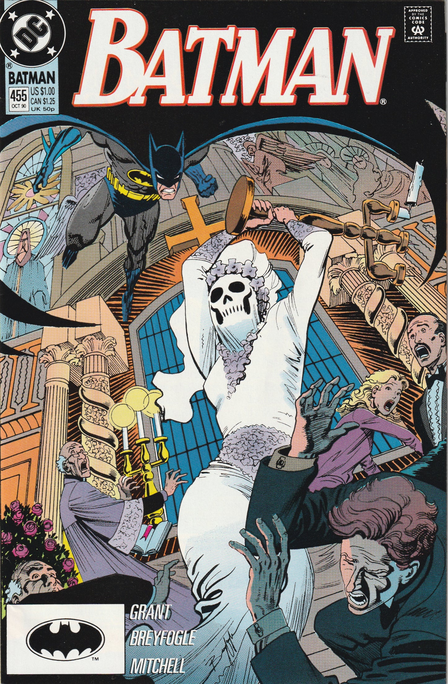 Batman #455 (1990) - Alan Grant scripts begin