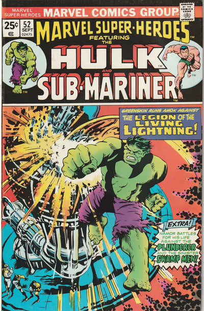 Marvel Super-Heroes #52 (1975) - Reprints Tales to Astonish 97