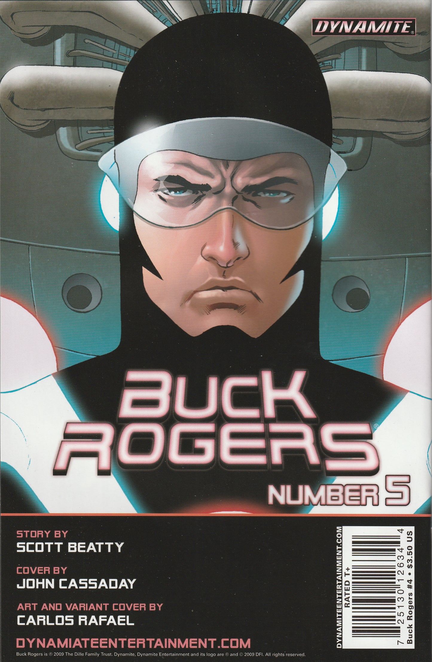 Buck Rogers #4 (2009) - John Cassaday Cover