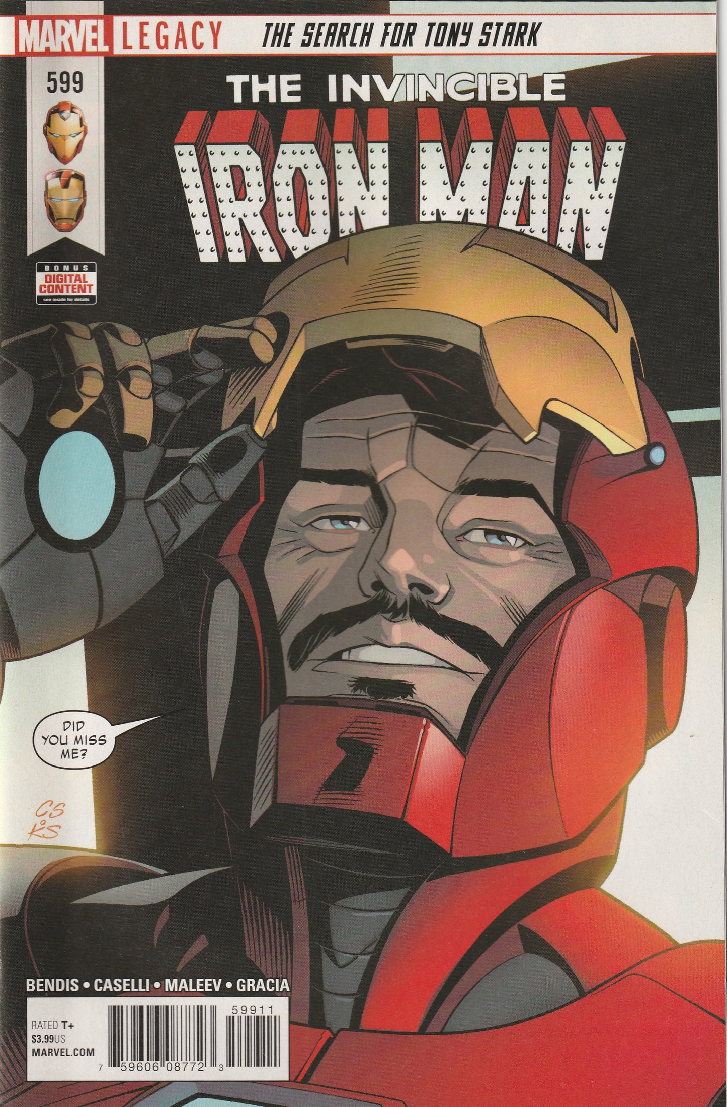 Invincible Iron Man #599 (Vol 4, 2018)