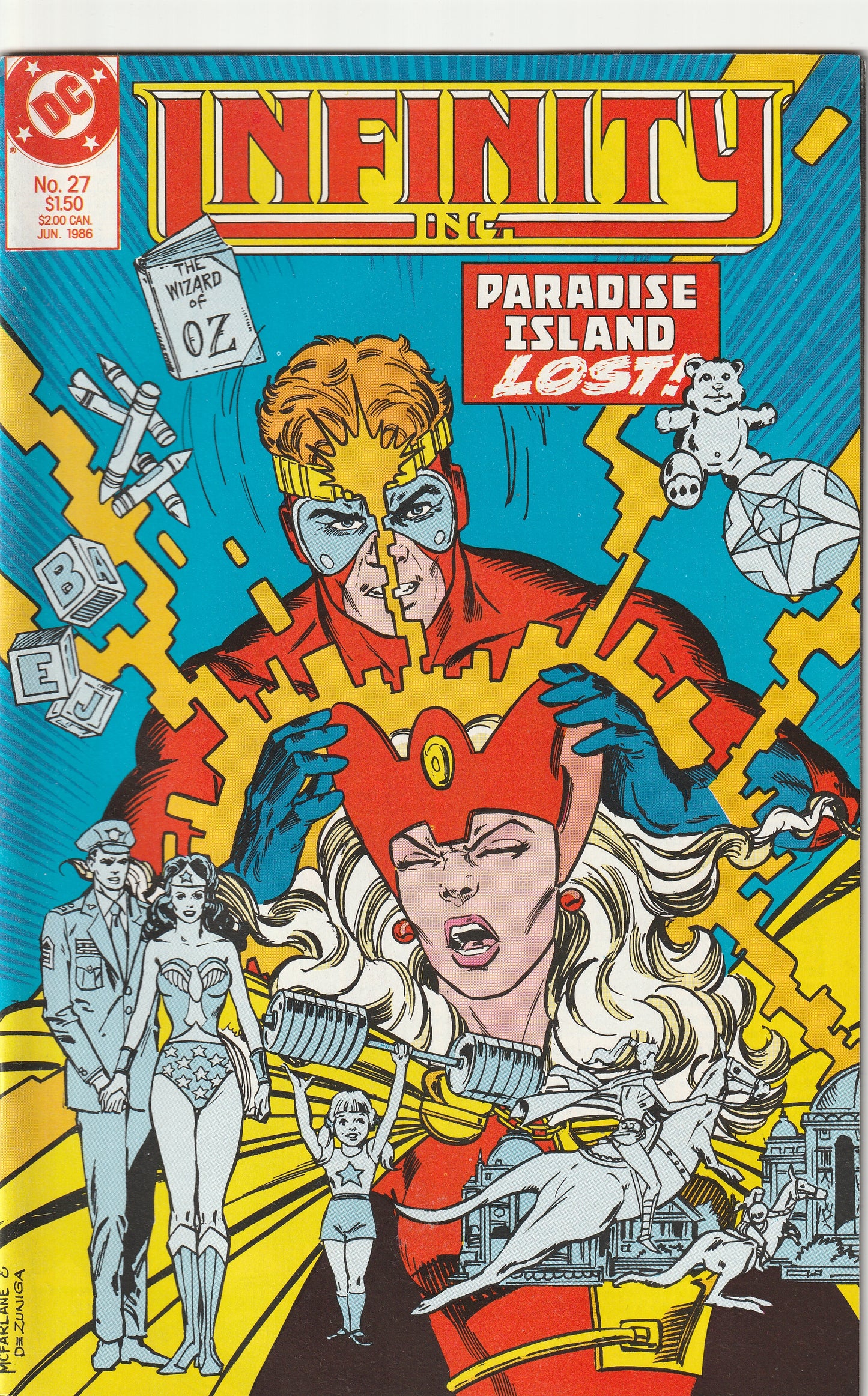 Infinity Inc #27 (1986) - Todd McFarlane