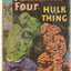 Fantastic Four #112 (1971) - Hulk vs. The Thing. Classic John Buscema Black cover
