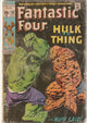 Fantastic Four #112 (1971) - Hulk vs. The Thing. Classic John Buscema Black cover