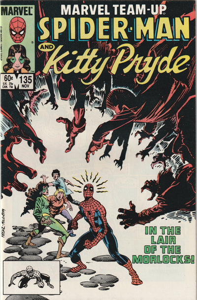 Marvel Team-Up #135 (1983) - Spider-Man & Kitty Pryde