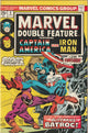 Marvel Double Feature #9 (1975) Featuring Captain America and Iron Man