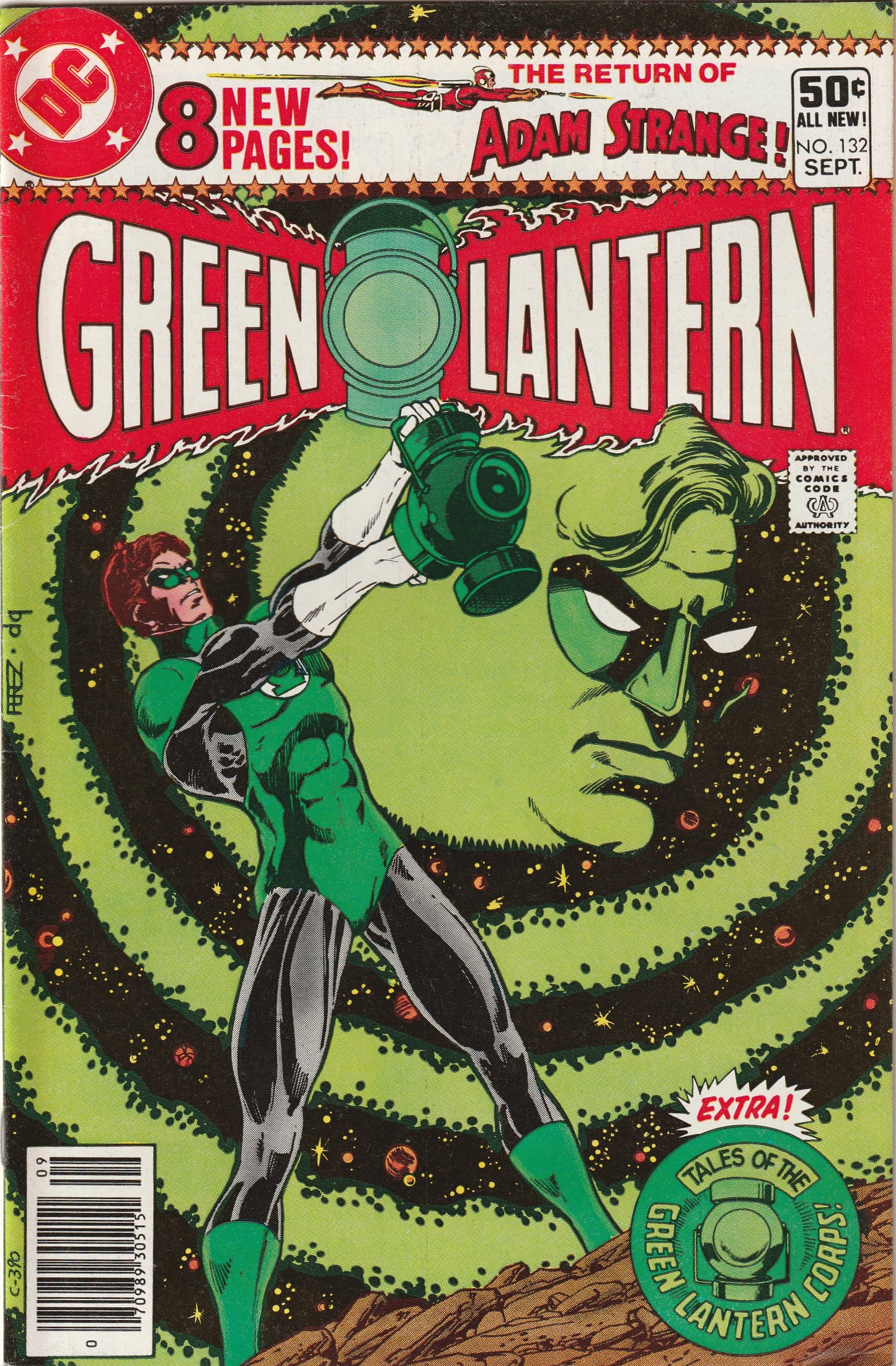 Green Lantern #132 (1980) - Tales of the Green Lantern Corps & Adam Strange begins