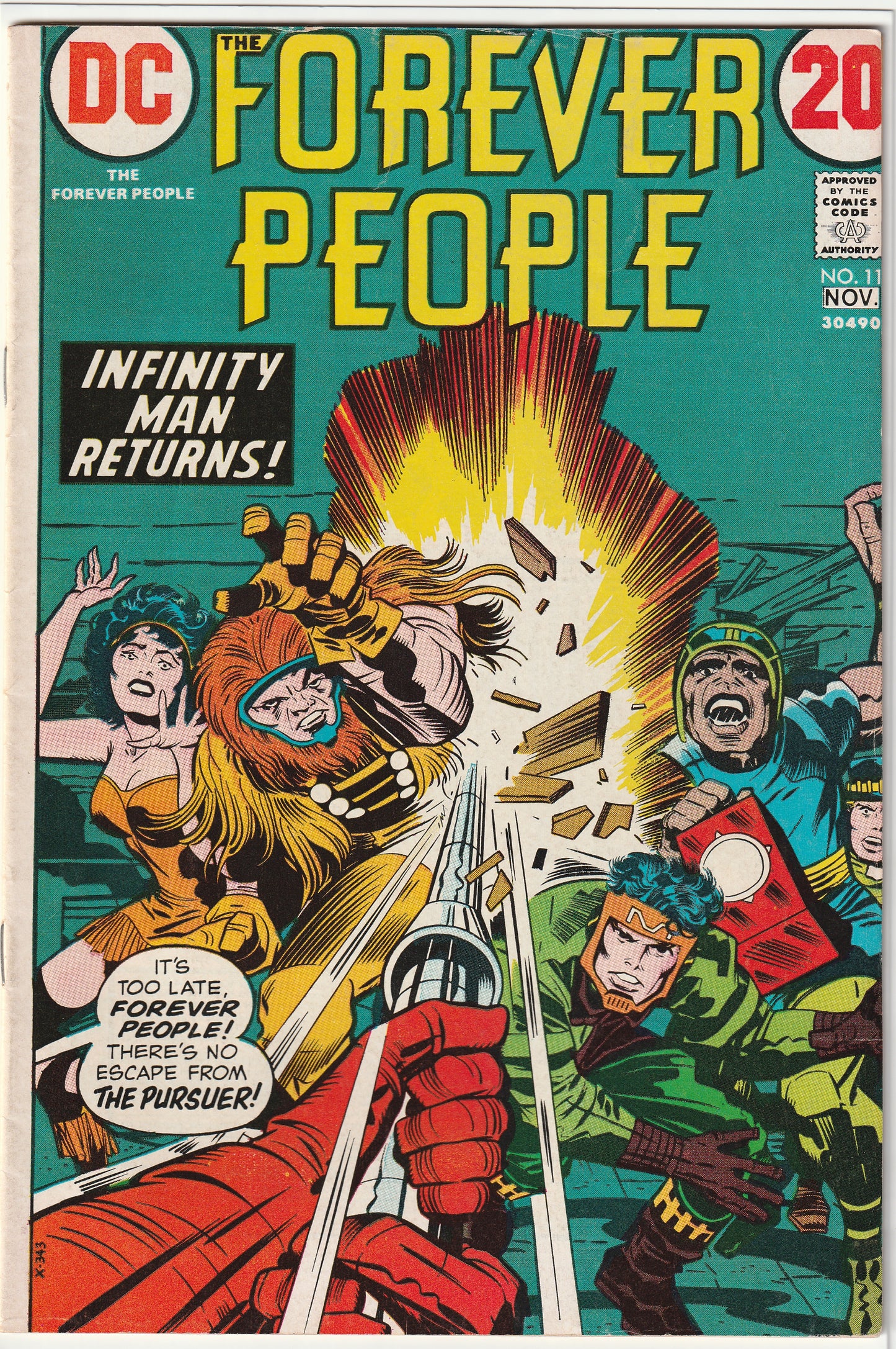 Forever People - Vol 2 #11 (1972)