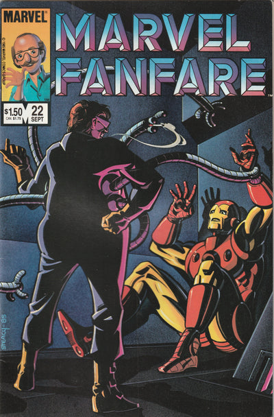 Marvel Fanfare #22 (1985) - Ken Steacy cover & art