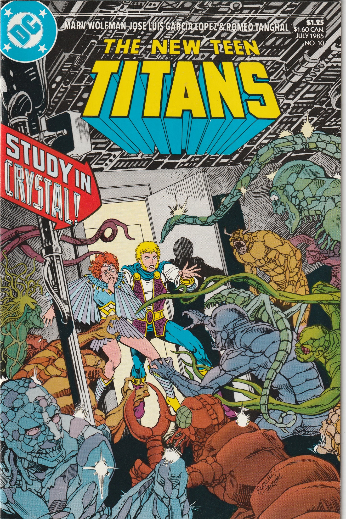 The New Teen Titans #10 (1985) - Kole joins
