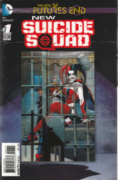 New Suicide Squad: Futures End #1 (2014) - 3-D Motion Cover